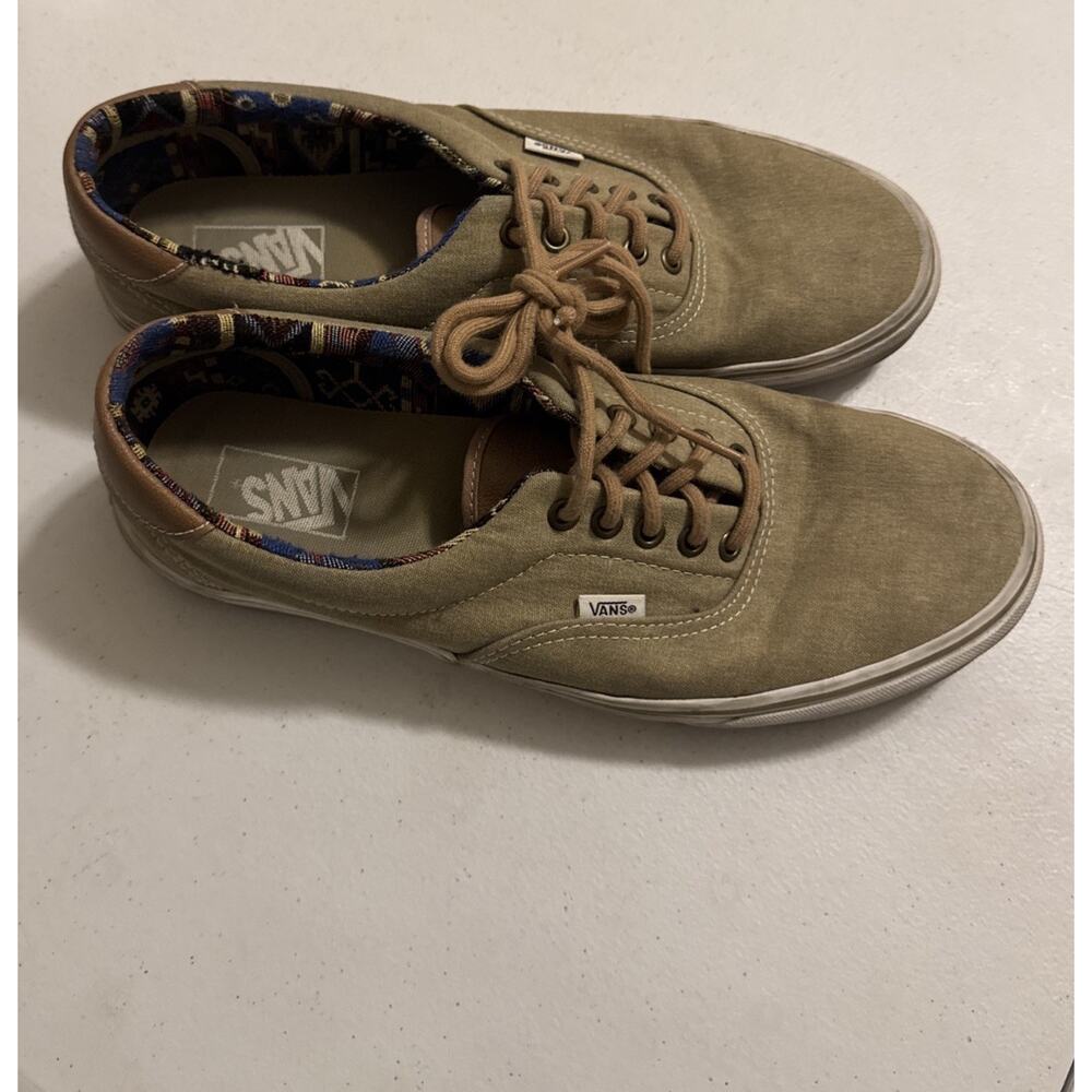 Vans Men's 11.5 Era 59 C&L Cornstalk/Tawny Brown - VN0A38FS2HA